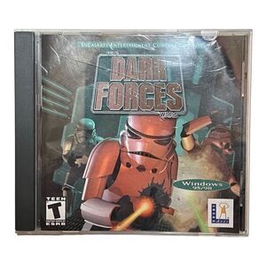 Vintage Star Wars Dark Forces PC CD-ROM LucasArts Windows 95 98 XP Game Ages 13+